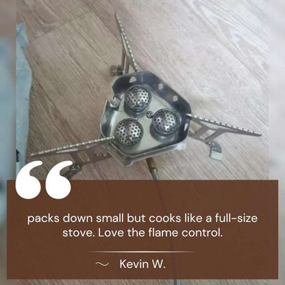 Adventure - Ready Portable Stove - Portable Stove - Wild Eye Vision