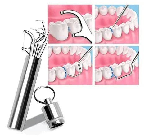 Eco Friendly Dental Care Kit with Durable Steel Tools