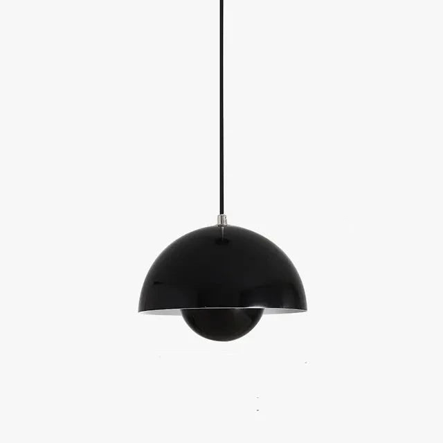 Green Glass Floral Hanging Lamp - Fesara