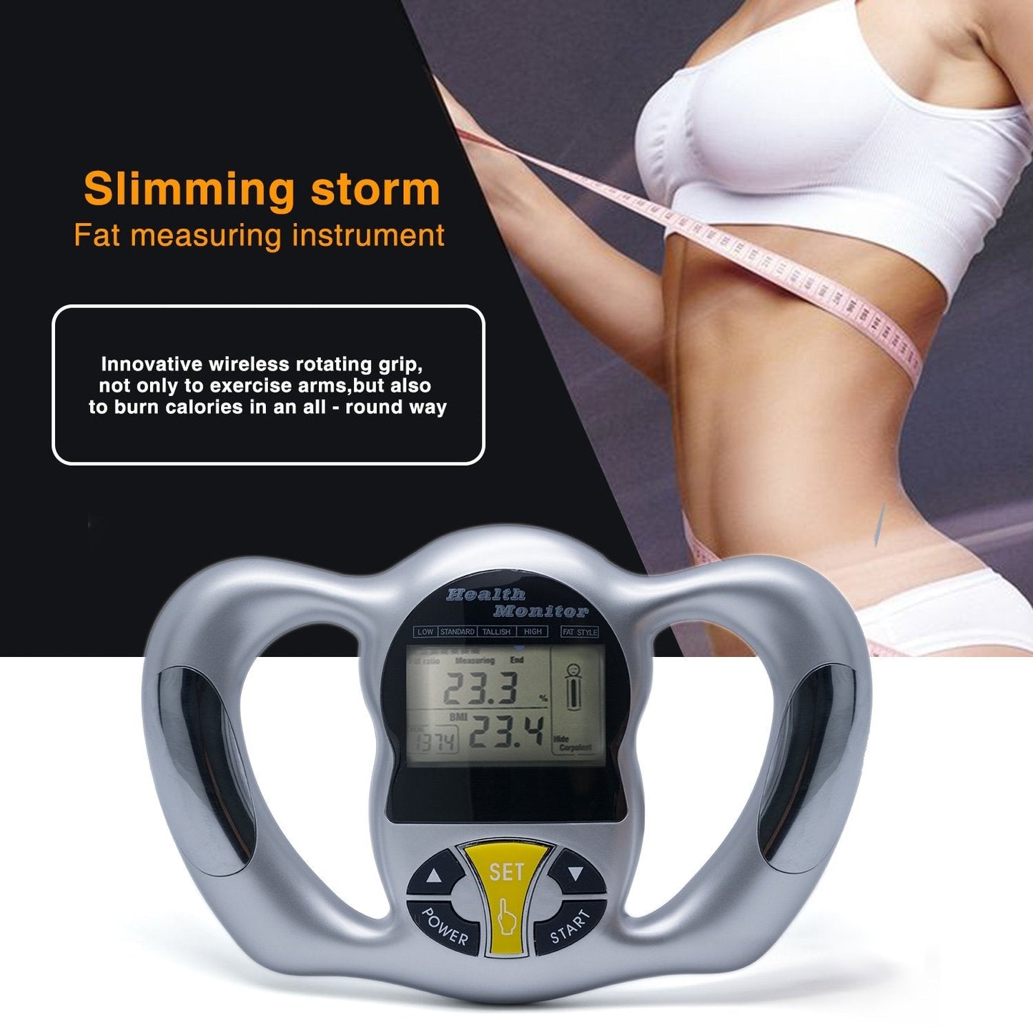 Accurate Digital Body Fat Scale Analyzer