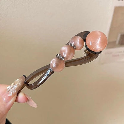 Beautiful Rose Gold Hair Twist Clip