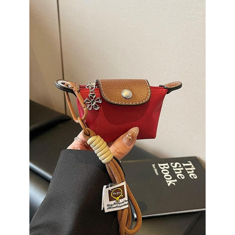 Small Nylon Wristlet Handbag