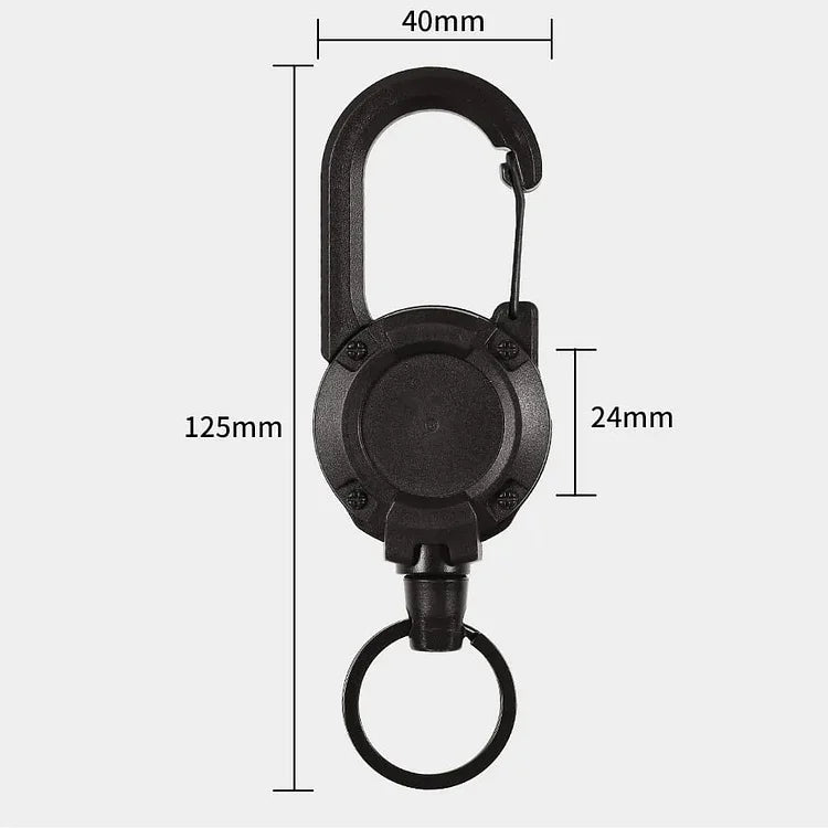 Durable Outdoor Carabiner Keychain Tool