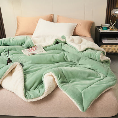 Plush Double Sided Velvet Throw Blanket