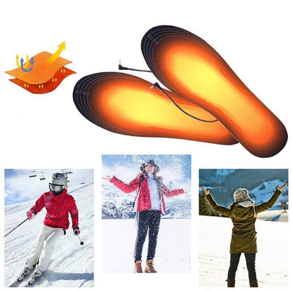 Cozy Heated Foot Warmers for Cold Feet