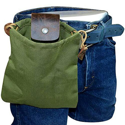 Rugged Outdoor Leather Survival Backpack