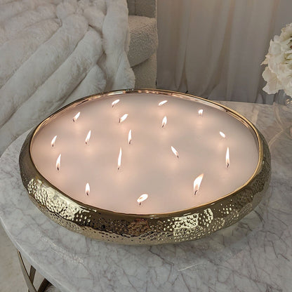 Premium Large Scented Candle with 17 Wicks - Fesara