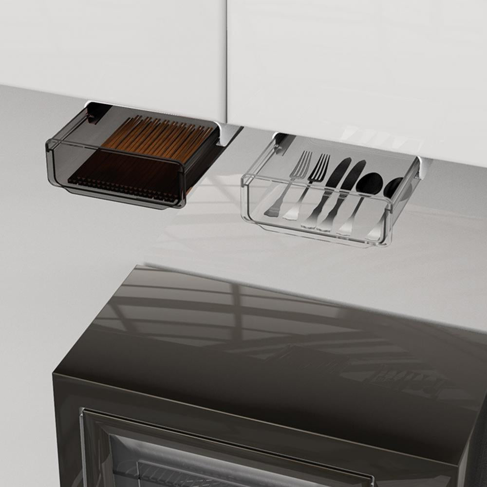 Clear Adhesive Desk Drawer Organizer