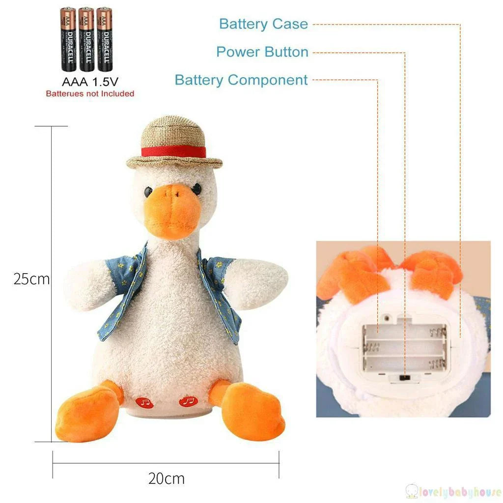 Fun Quacking Duck Plush Toy