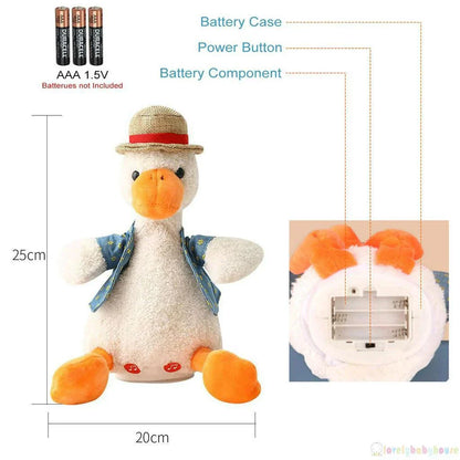 Fun Quacking Duck Plush Toy