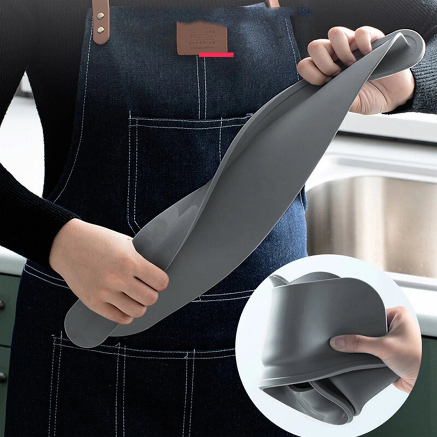 Easy Clean Bathroom Sink Protectors (2 Pack)