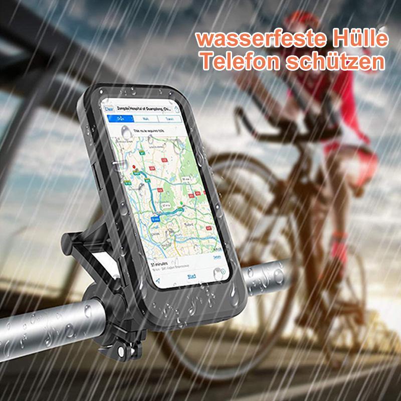 Waterproof Bicycle Phone Holder with Power Bank