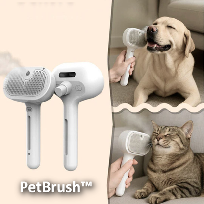 Gentle Pet Brush for Shiny Coat Care