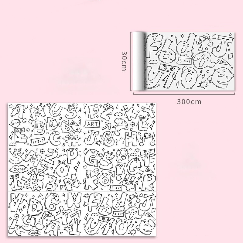 Decorative Painted Paper Art