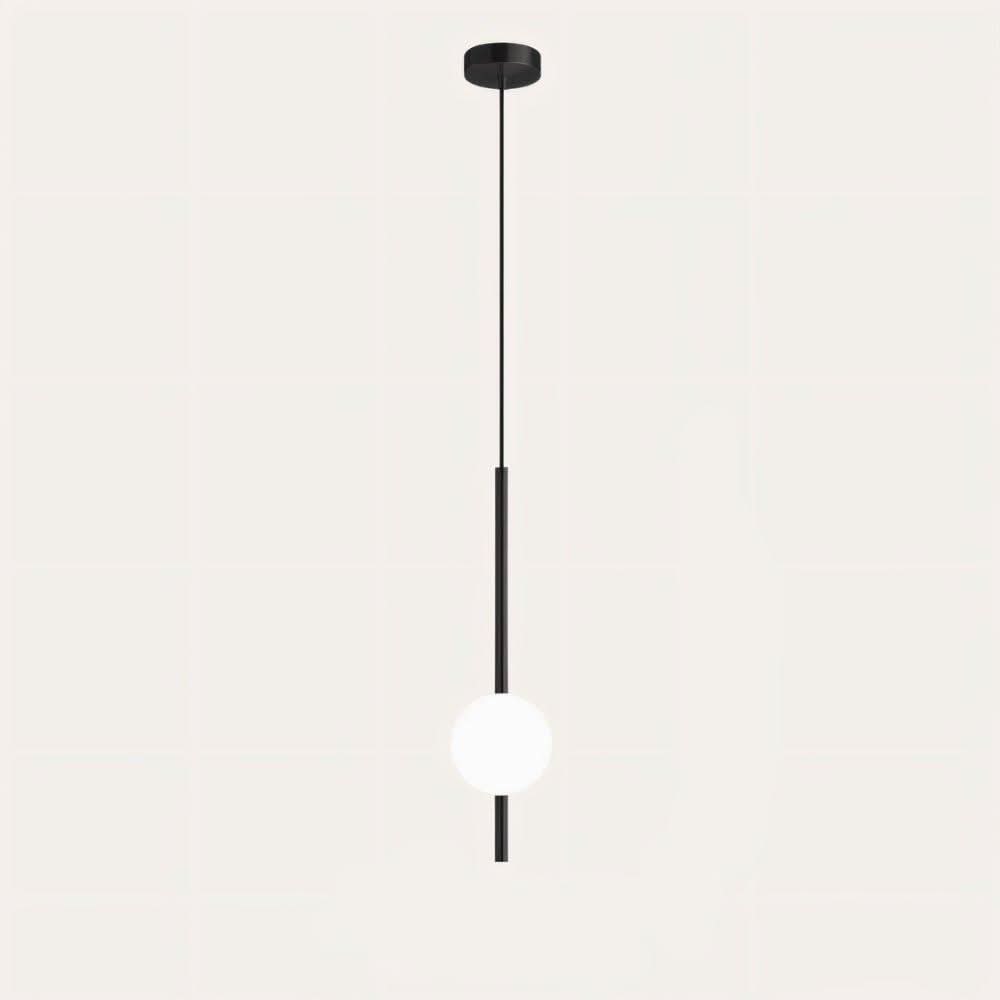 Sleek Glass Pendant LED Ceiling Light