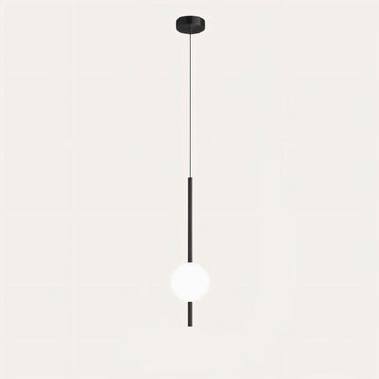 Sleek Glass Pendant LED Ceiling Light