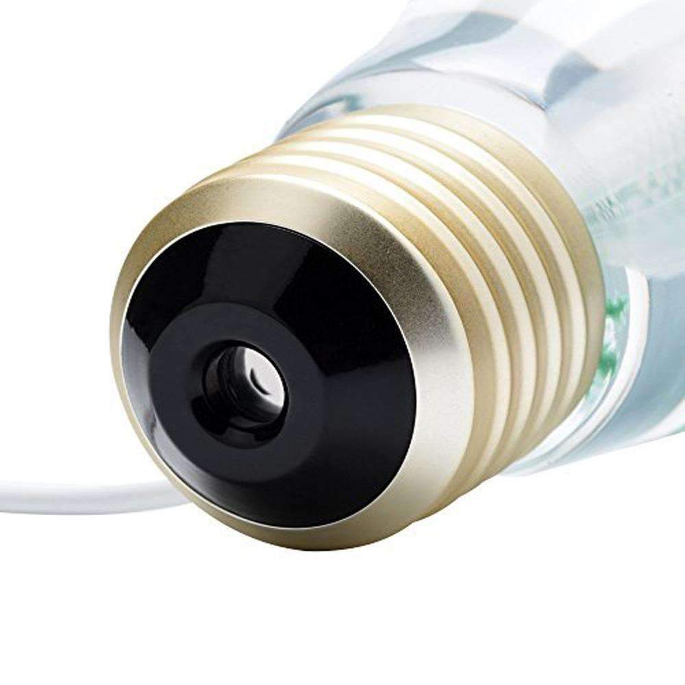 Compact LED Travel Air Humidifier with Color Lights