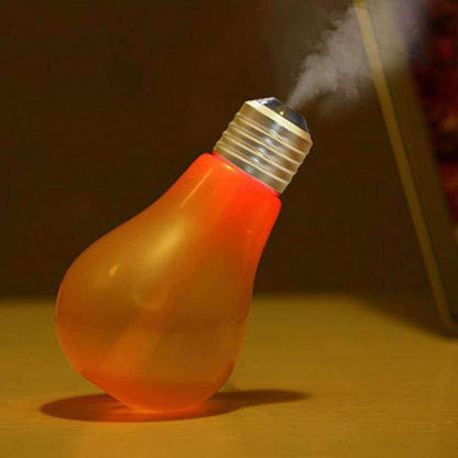 Compact LED Travel Air Humidifier with Color Lights - Fesara