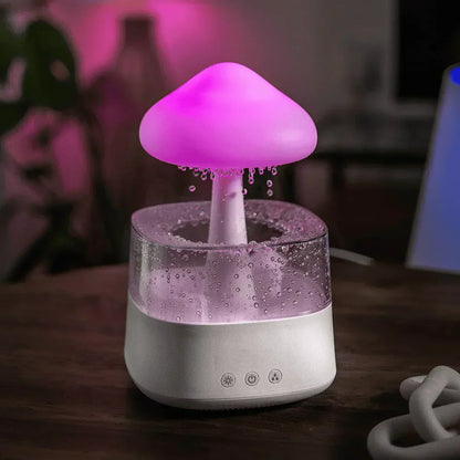 Sleek CoolMist - Air Humidifier with LED Night Light