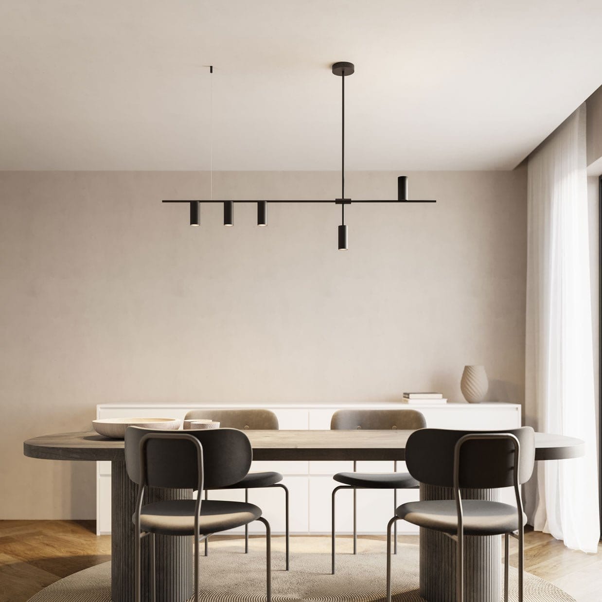 Bright Adjustable Modern Pendant Lamp - Fesara