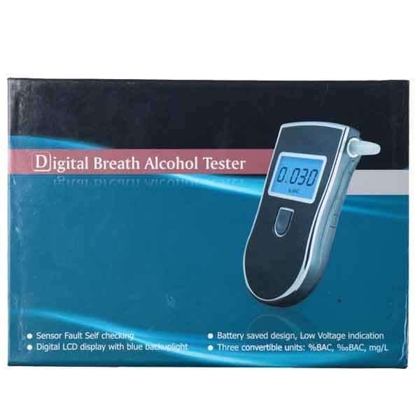 Accurate Digital Breathalyzer with Fast Test Results