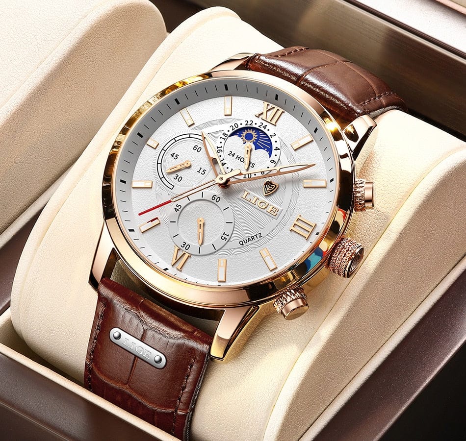 Classic Men's Chronograph Watch - Fesara