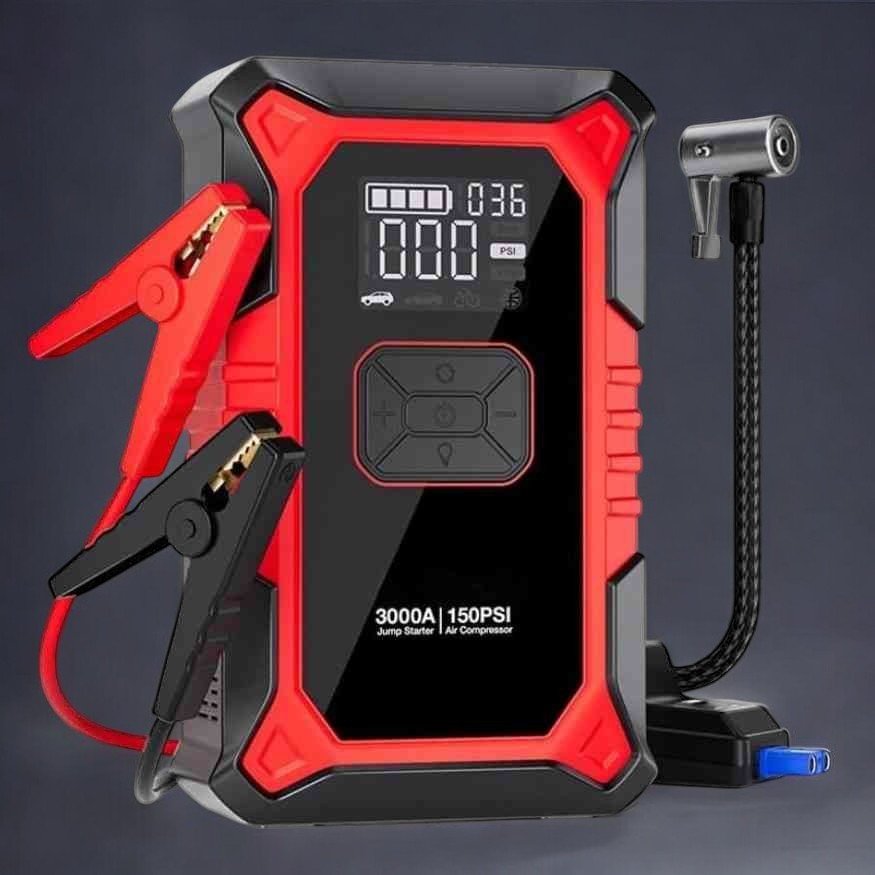 Compact Car Battery Booster Pack - Fesara