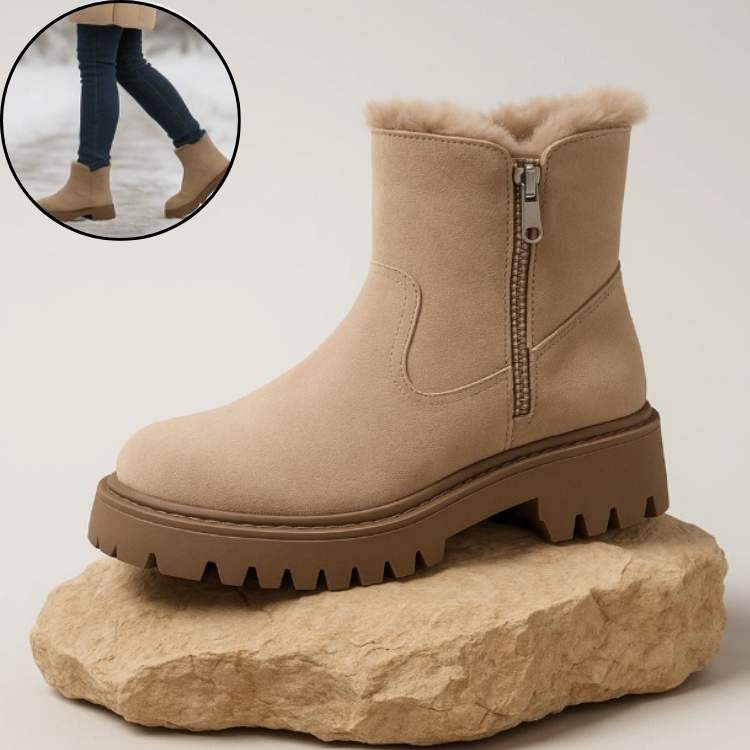 Warm Insulated Orthopedic Snow Boots - Fesara
