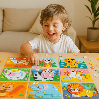 Fun DIY Sticker Art Kit for Children - Fesara