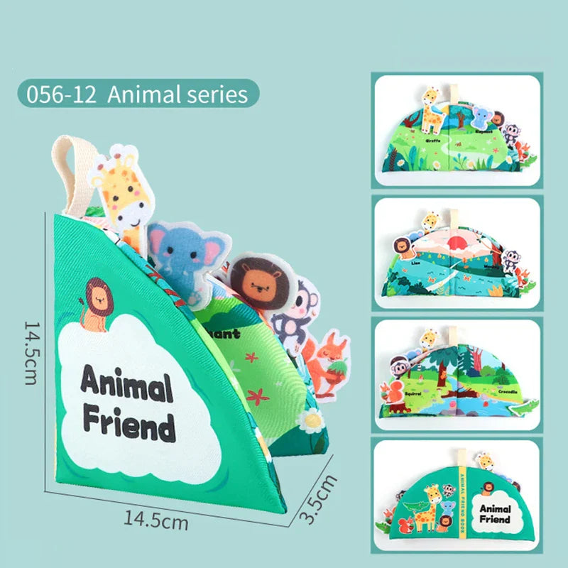 Sensory Baby Book - Interactive Touch & Feel Toy