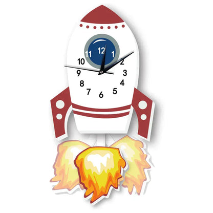 Fun Children's Pendulum Wall Clock