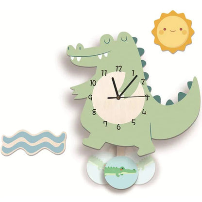 Fun Kids Animal Shaped Wall Clock - Fesara