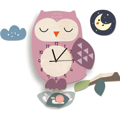 Fun Children's Pendulum Wall Clock