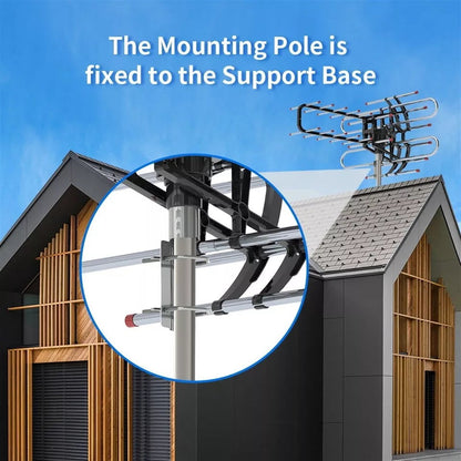 Fesara | Outdoor HDTV Antenna with Amplified Signal Booster