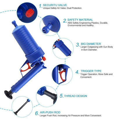 Powerful Drain Cleaner Blast Gun