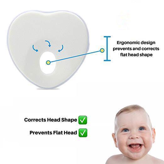 Baby Head Support Pillow for Flat Head Prevention