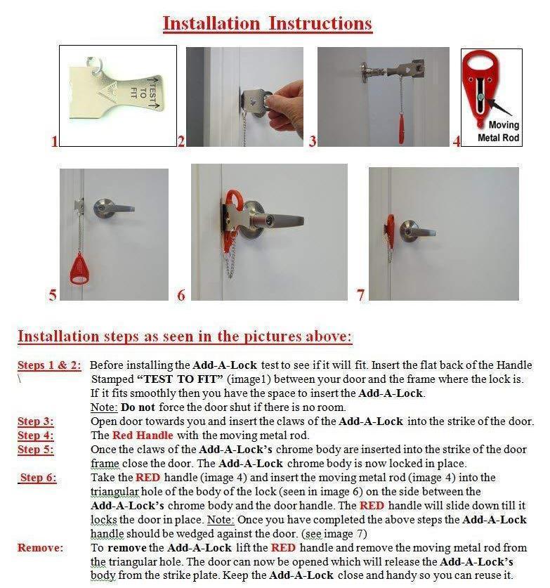 Compact Personal Safety Lock