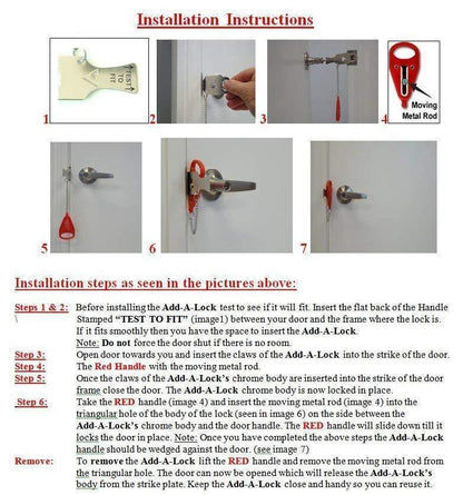 Compact Personal Safety Lock