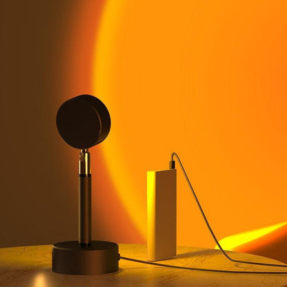 Colorful Sunset Table Lamp Projector