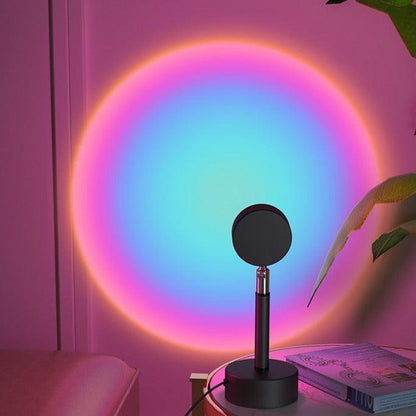 Colorful Sunset Table Lamp Projector