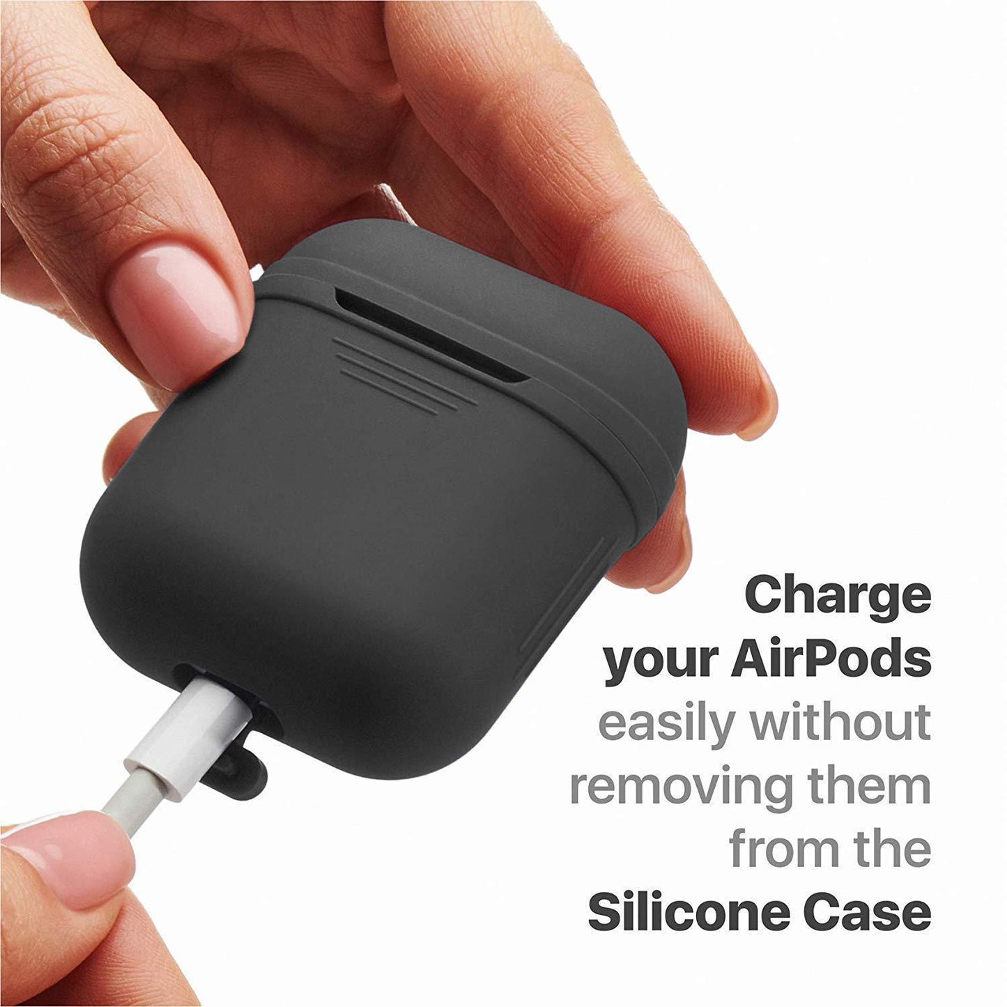Fesara Apple Airpods Clear Protective Cover