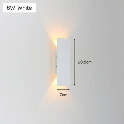 Stylish Outdoor LED Wall Light - Aluminum
