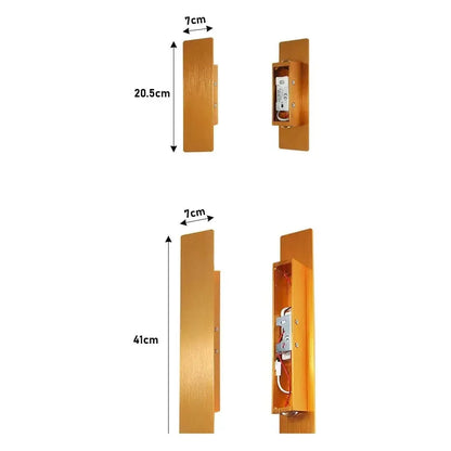 Stylish Outdoor LED Wall Light - Aluminum