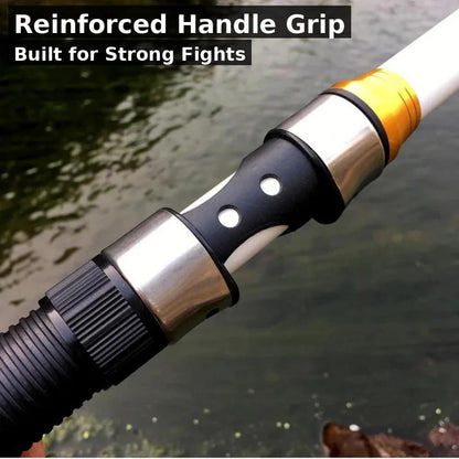 AquaStrike – Carbon Fibre Telescopic Fishing Rod - Fishing Rod - Wild Eye Vision