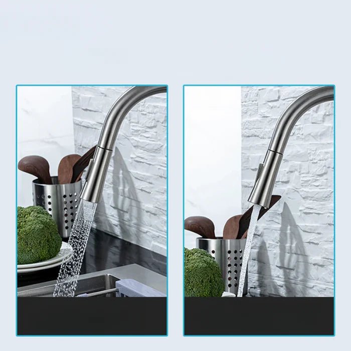 Touchless Automatic Kitchen Faucet with Pull Out Spray