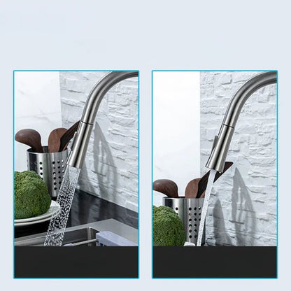 Touchless Automatic Kitchen Faucet with Pull Out Spray