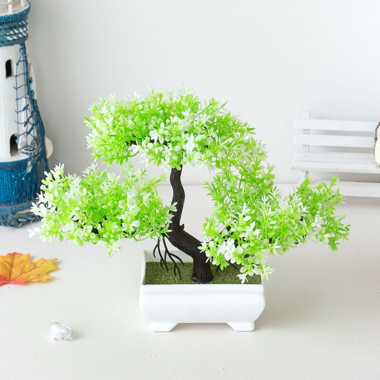 Realistic Artificial Bonsai Tree for Home Decor - Fesara