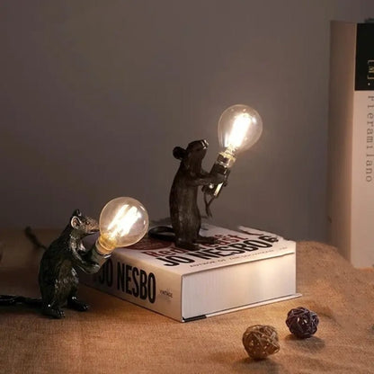 Decorative Glass Table Lamp - Fesara