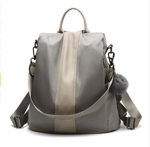 Secure Women's Leather Travel Backpack