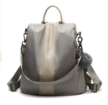 Secure Women's Leather Travel Backpack